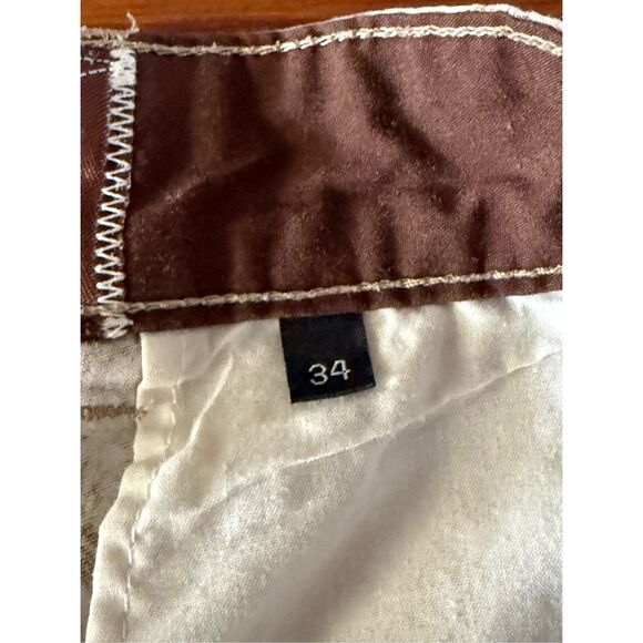 LRG  unique print of trees or branches Cargo Short SZ 34 - Picture 8 of 10